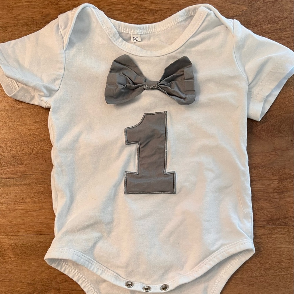 First birthday onesie bundle
